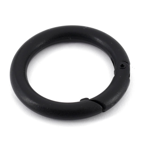 BL-4377-30-8-TV-600-DESIGN-Karabinerring-schwarz Karabiner-Ring 30 mm | schwarz
