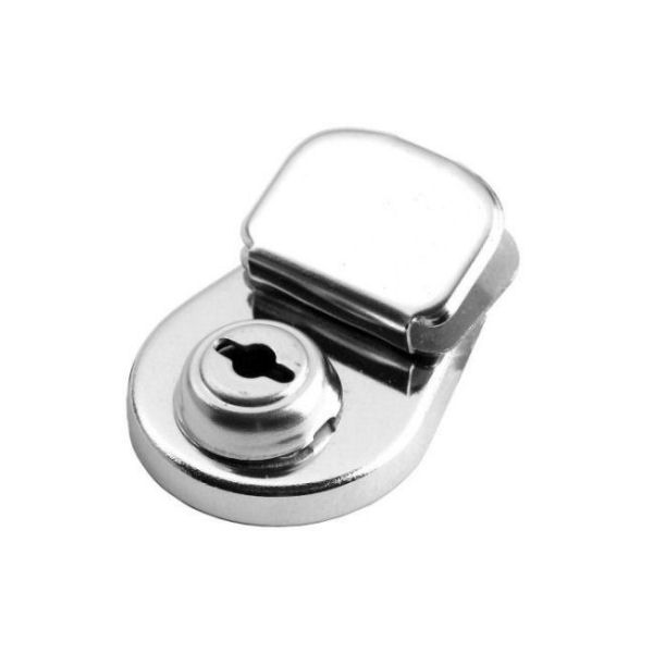 englisches Mappenschloss, vernickelt, klein englisches Mappenschloss, vernickelt, klein