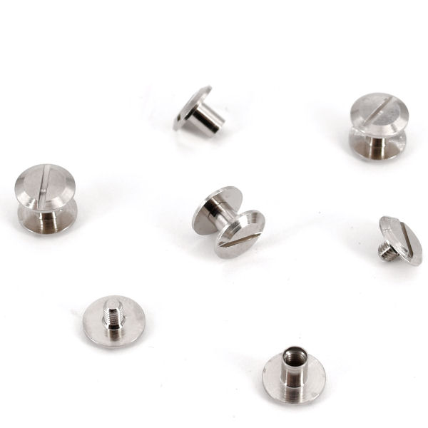 Belt Screw 10 x 6 mm | nickel Belt Screw 10 x 6 mm | nickel