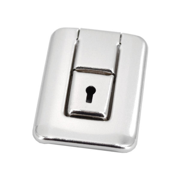 Kofferschloss 31 x 41 mm, vernickelt Kofferschloss 31 x 41 mm, vernickelt