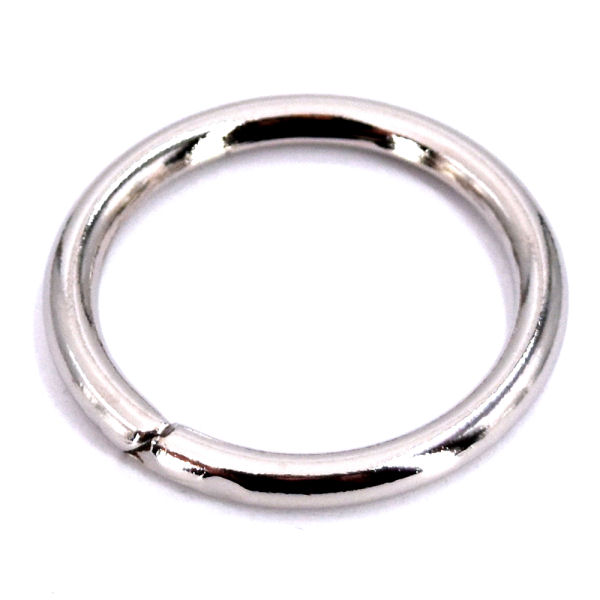 Ring, vernickelt, für 20mm