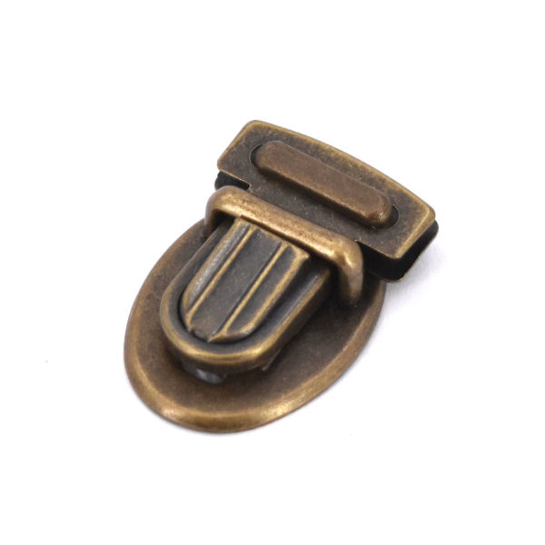 Tucktite fastener 24 x 35mm, Antique Brass finish Tucktite fastener 24 x 35mm, Antique Brass finish