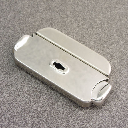 123-ni-8-TV Kofferschloss, mittelgroß, vernickelt