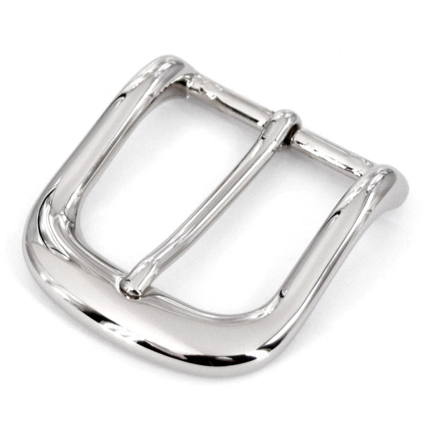 Gürtelschnalle 35 mm  MESSING massiv, vernickelt Gürtelschnalle 35 mm  MESSING massiv, vernickelt