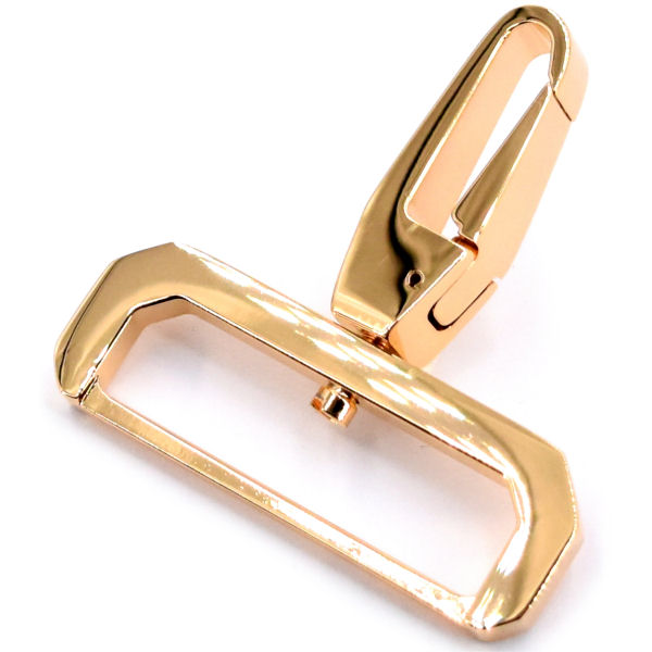 PREMIUM-Karabinerhaken für 40 mm | vergoldet 24 kt PREMIUM-Karabinerhaken für 40 mm | vergoldet 24 kt