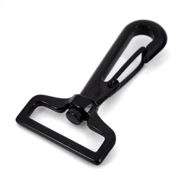 K-3798-25-sz-8-TV-600-Karabinerhaken-Haken-Schliesse-Schnapper-25-mm-schwarz-Taschen-Rucksack-Lederwaren-Reparatur-Ersatz-Austausch-Produktion-Hersteller-shop-kaufen DESIGN-Karabinerhaken, schwarz, für 25 mm