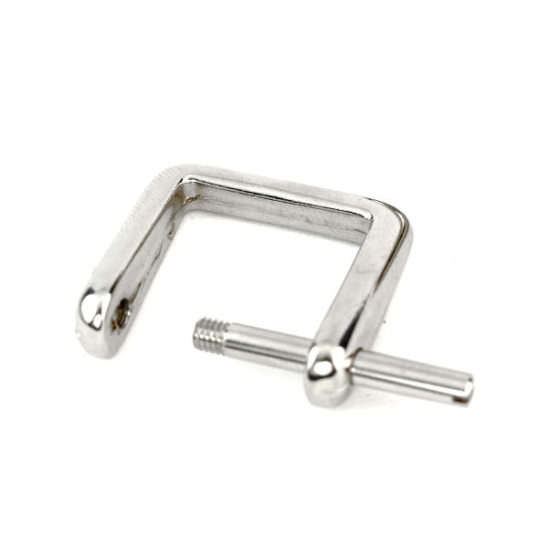 Griffhalter für 16 mm | nickel pol. Griffhalter für 16 mm | nickel pol.