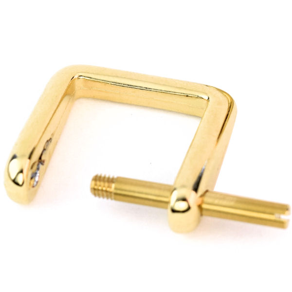 Griffhalter für 20 mm | gold pol. Griffhalter für 20 mm | gold pol.