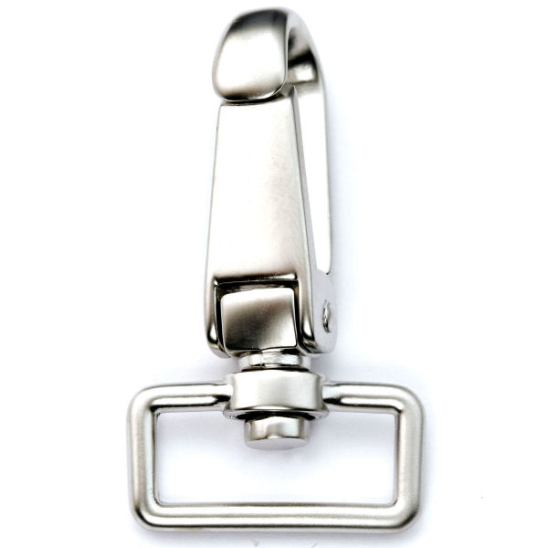 378-25-nima-8-TV-600-Luxus-DESIGN-hochwertiger-Karabinerhaken-Haken-Schliesse-25-mm-nickel-matt-Taschen-Mappen-Koffer-Lederwaren-OEM-Hersteller-shop DESIGN-Karabinerhaken, nickel matt, für 25 mm