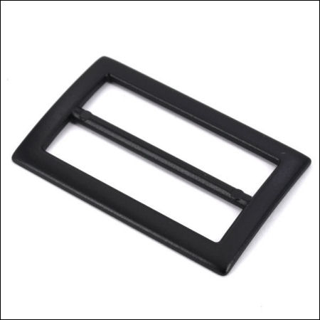 BL-8695-40-8-TV-600-Design-Schnalle-Schiebeschnalle-Schier-Schliesse-40-mm-schwarz-black-Taschen-Mappen-Lederwaren Schiebeschnalle, schwarz, für 40 mm