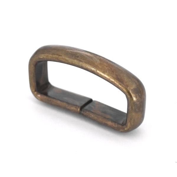 Gürtel-Schlaufe 25 mm | altmessing Gürtel-Schlaufe 25 mm | altmessing