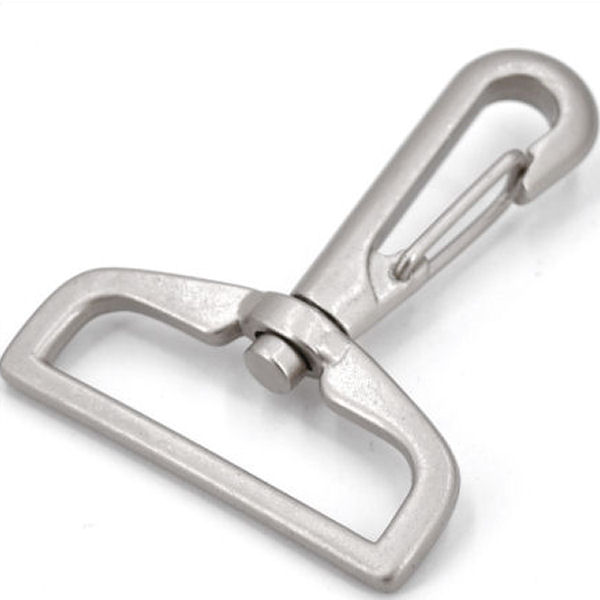 K-3798-38-nima-8-TV-600-Karabinerhaken-Haken-Schliesse-Schnapper-38-mm-silber-nickel-matt-Taschen-Beutel-Rucksack-Lederwaren-Reparatur-Ersatz-Hersteller-shop-kaufen DESIGN-Karabinerhaken, nickel matt, für 35 mm