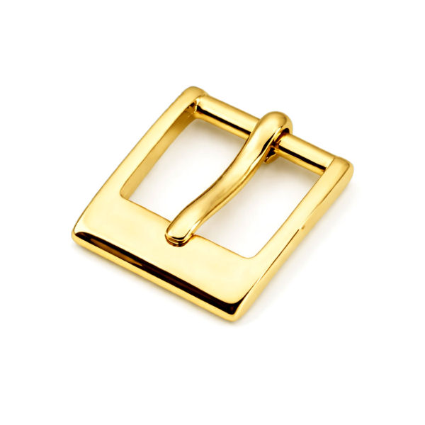 DESIGN-Gürtelschnalle 20mm | gold pol.
