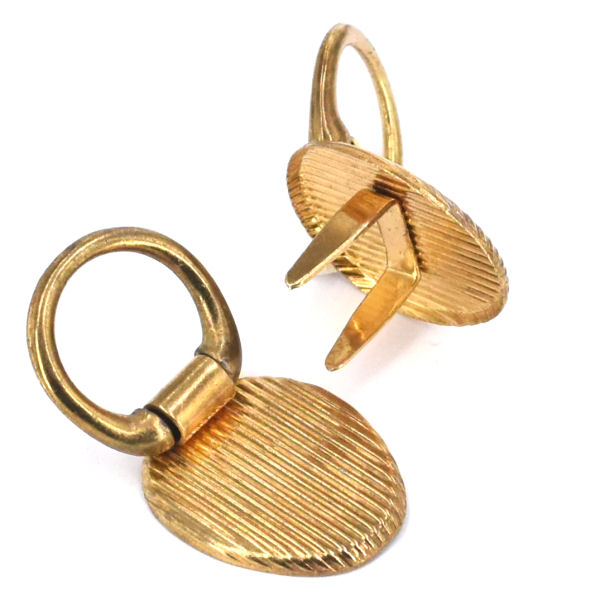 Griffhalter für 20 mm | altmessing hell Griffhalter für 20 mm | altmessing hell