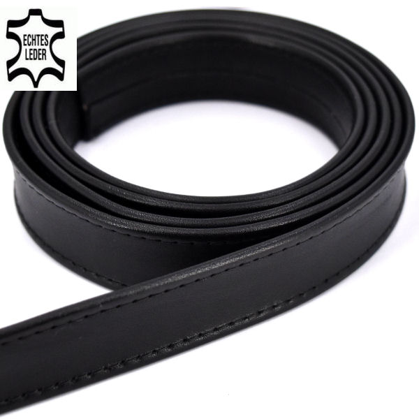 Handbag Strap 20 mm LEATHER | black Handbag Strap 20 mm LEATHER | black