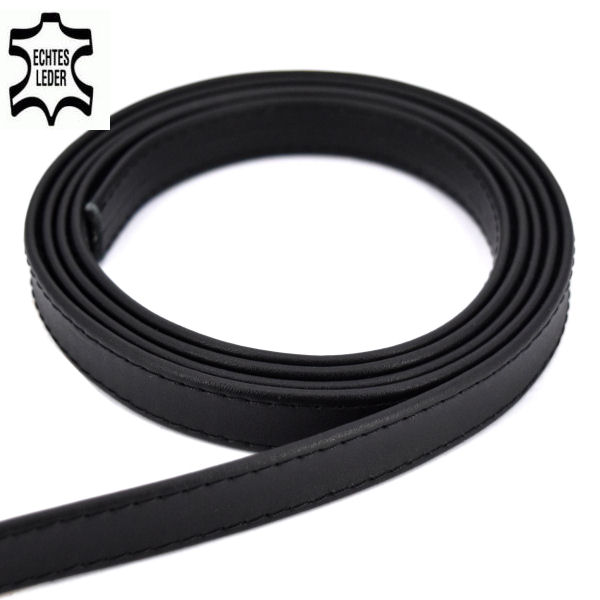 Handbag Strap 14 mm LEATHER | black Handbag Strap 14 mm LEATHER | black