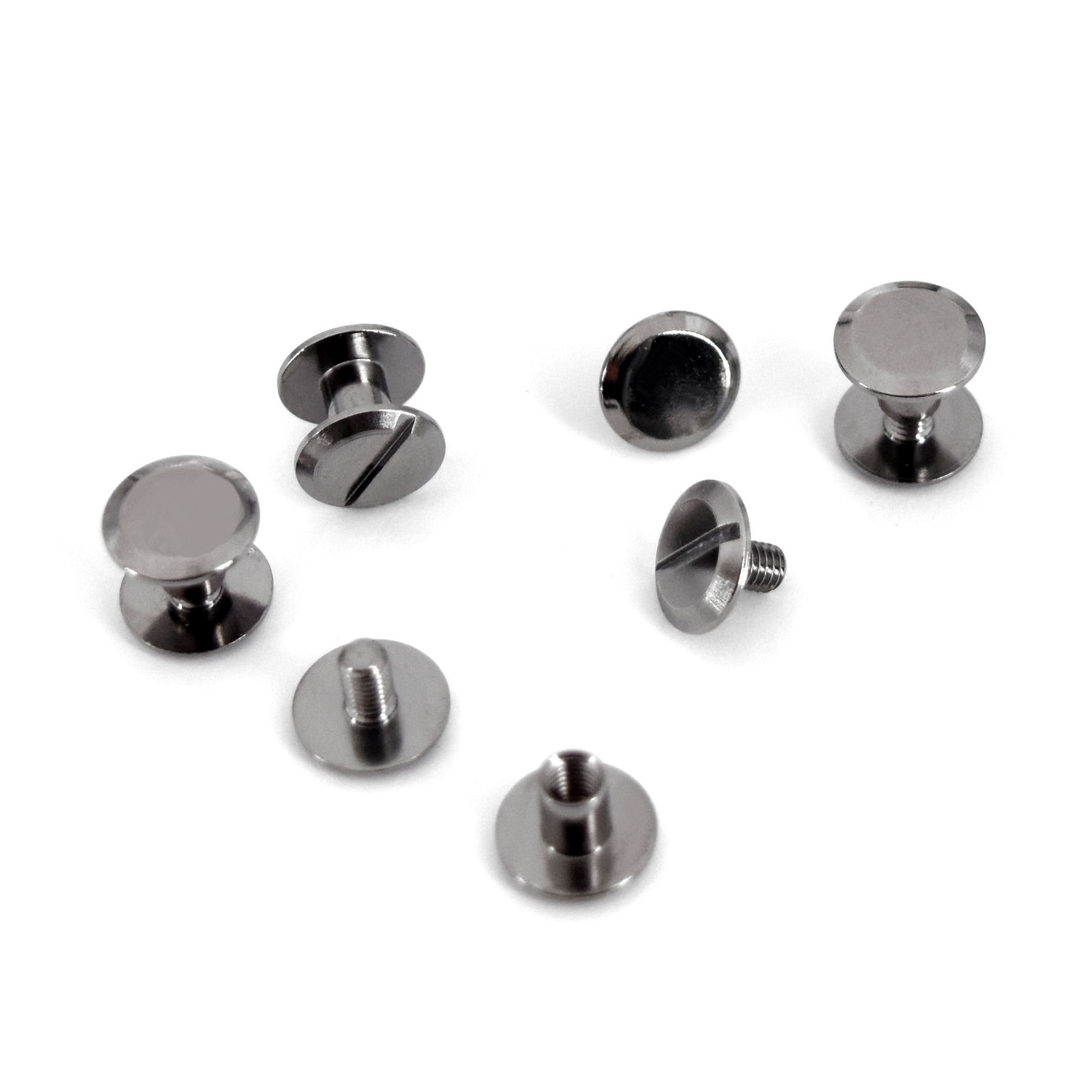 Belt Screw 10 x 6 mm | gun finish black Belt Screw 10 x 6 mm | gun finish black