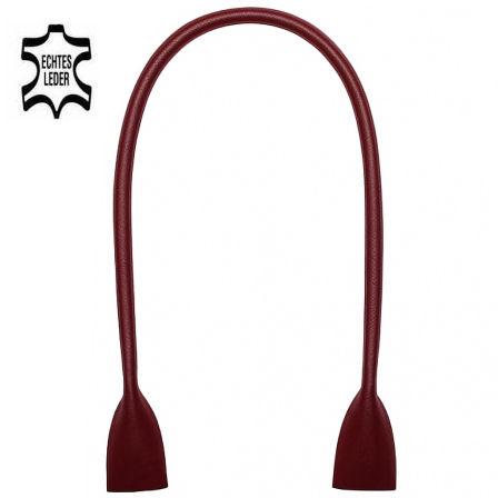 Taschenhenkel 80 cm, ECHT LEDER bordeauxrot Taschenhenkel 80 cm, ECHT LEDER bordeauxrot