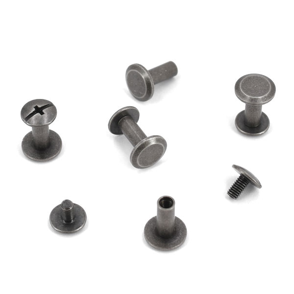 Belt Screw 10 x 10 mm | matt nickel Belt Screw 10 x 10 mm | matt nickel