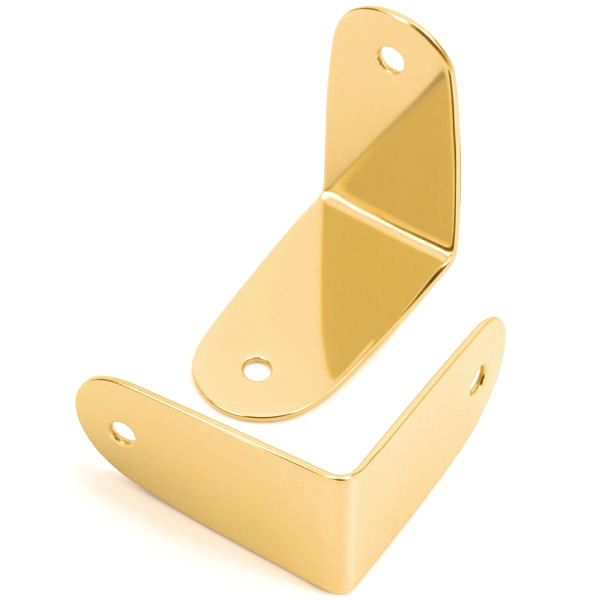 PREMIUM-Kofferwinkel 30mm | vergoldet 24 kt