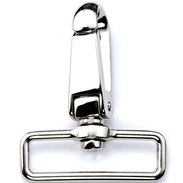 378-40-ni-8-TV-600-Luxus-DESIGN-hochwertiger-Karabinerhaken-Haken-Schliesse-40-mm-silber-nickel-chrom-Taschen-Mappen-Koffer-Lederwaren-OEM-Hersteller-shop Swivel Snap Hook 40 mm | nickel