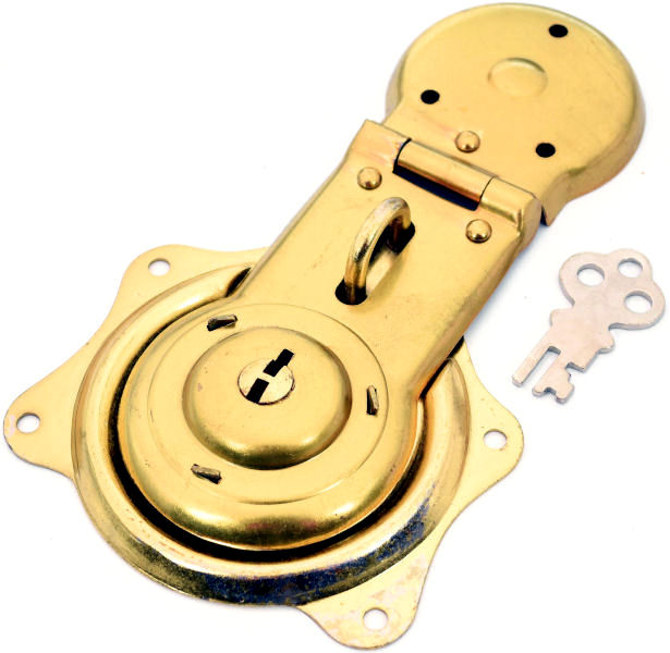 9727-go-8-TV-600-Klassik-Antik-Vintage-bersee-Schloss-Schliesse-Schnalle-Kofferschloss-messing-gold-Koffer-Kasten-Truhe-Hersteller-shop-kaufen Übersee-Kofferschloss, messing, extra groß