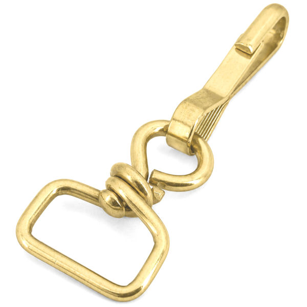 Karabinerhaken STAHL vermessingt| 20 mm