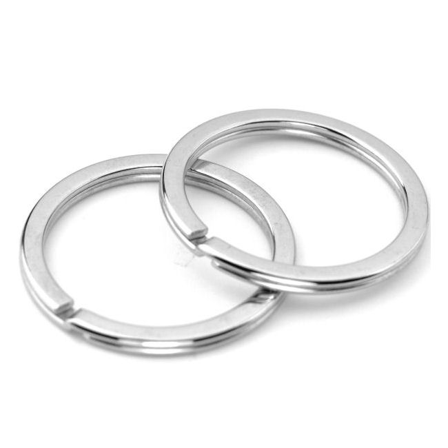 DESIGN-Schlüsselring 25mm | nickel pol. DESIGN-Schlüsselring 25mm | nickel pol.