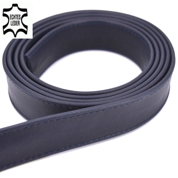 Handbag Strap 20 mm LEATHER | navy blue Handbag Strap 20 mm LEATHER | navy blue