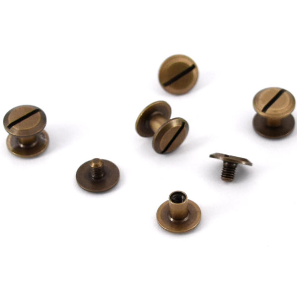 Belt Screw 10 x 6 mm | antique brass Belt Screw 10 x 6 mm | antique brass