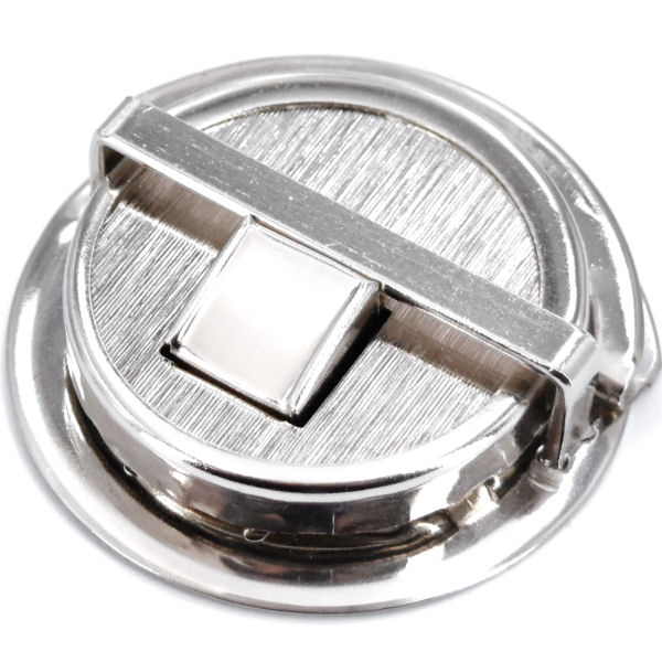 Tucktite fastener 50 x 50 mm, Satin Chrome finish Tucktite fastener 50 x 50 mm, Satin Chrome finish