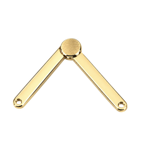 PREMIUM-Deckelhalter 60mm | gold satiniert