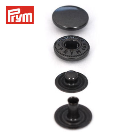 658-21-4-br-8-TV-448-PRYM-Druckknopf-12mm-S-Feder-br-niert-Tasche-Lederwaren-Hersteller-shop-kaufen Original PRYM Druckknopf | 12 mm | brüniert