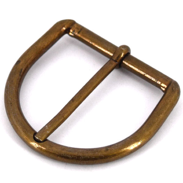 SoPo-6 Gürtelschnalle 40 mm  - altmessing