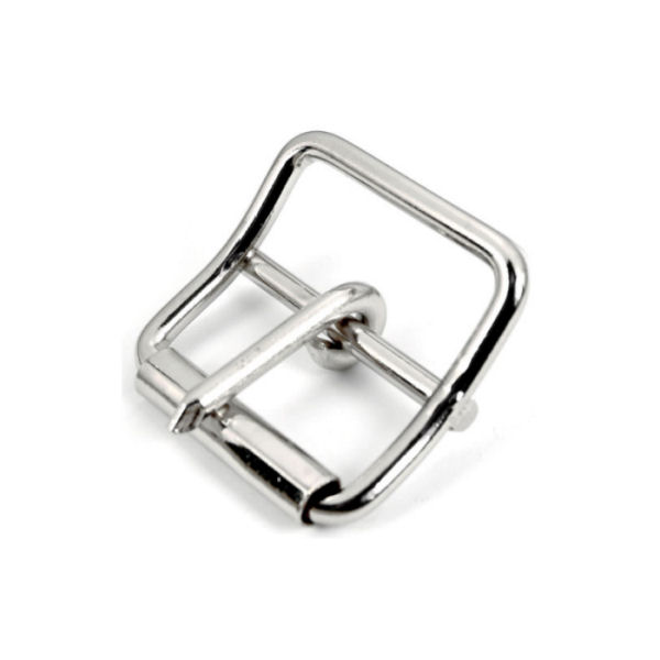 Doppel-Rollschnalle, vernickelt, für 16 mm Doppel-Rollschnalle, vernickelt, für 16 mm