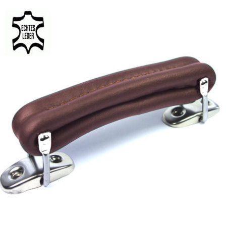 83-3-DB-ni-TV-448-Griff-Koffergriff-echt-Leder-dunkel-braun-Koffer-Holzkoffer-Lederwaren-Reparatur-Ersatz-Hersteller-shop-kaufen Suitcase Handle LEATHER | dark havana