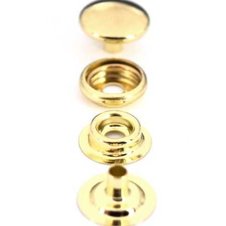 Druckknopf Sport & Camping | 15 mm | gold Druckknopf Sport & Camping | 15 mm | gold
