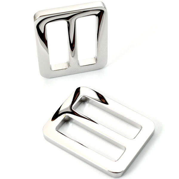 EV-9695-30-mm-8-TV-600-Schiebeschnalle-30-mm-Lederwaren-Koffer-Messing-vernickelt-hochglanzpoliert-Premium-Luxus PREMIUM-Schnalle für 30mm | nickel poliert