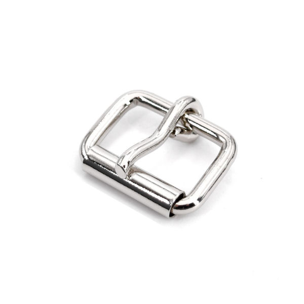 Rollschnalle, geschweißt, vernickelt, für 20 mm Rollschnalle, geschweißt, vernickelt, für 20 mm