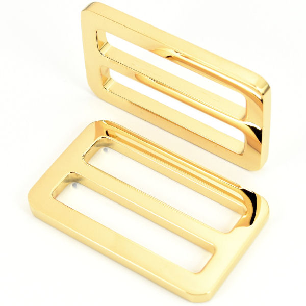 EV-9695-40-mm-go-8-TV-600-Schiebeschnalle-40-mm-Lederwaren-Koffer-Messing-vergoldet-hochglanzpoliert-Premium-Luxus PREMIUM-Schnalle für 40mm | vergoldet 24 kt