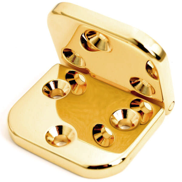 PREMIUM-Scharnier 90°, vergoldet 24 kt, 40 mm PREMIUM-Scharnier 90°, vergoldet 24 kt, 40 mm