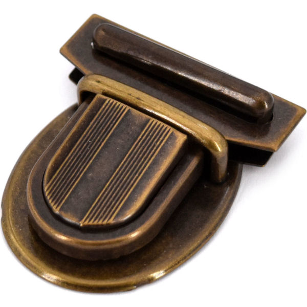 Tucktite fastener 42 x 52 mm, Antique Brass finish