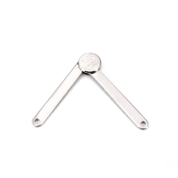 PREMIUM-Deckelhalter 55 mm, nickel satiniert PREMIUM-Deckelhalter 55 mm, nickel satiniert