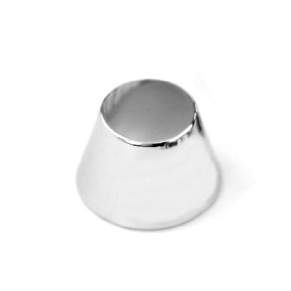 DESIGN-Bodengleiter, nickel poliert,  Ø 16 mm DESIGN-Bodengleiter, nickel poliert,  Ø 16 mm