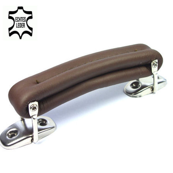 Suitcase Handle LEATHER | british brown