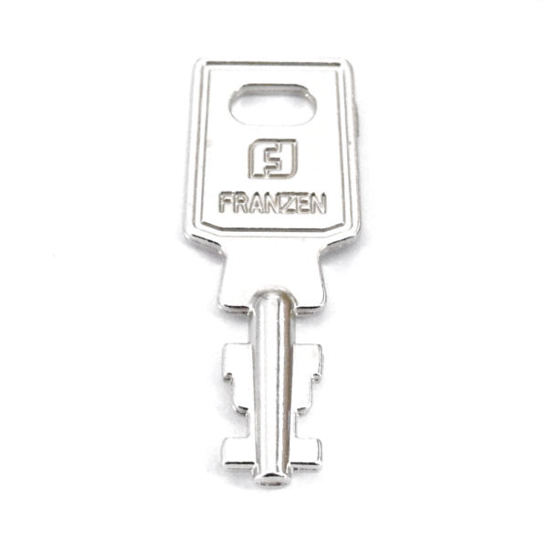 Ersatzschlüssel Nr.4 für FRANZEN Kofferschloss Ersatzschlüssel Nr.4 für FRANZEN Kofferschloss