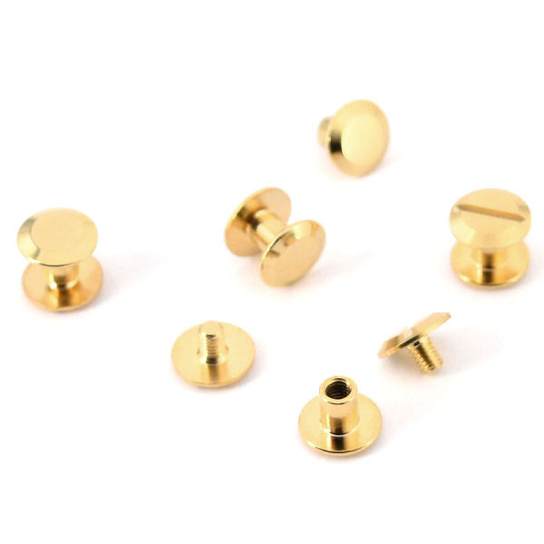 PREMIUM Belt Screw 10 x 6 mm | 24 carat gold PREMIUM Belt Screw 10 x 6 mm | 24 carat gold