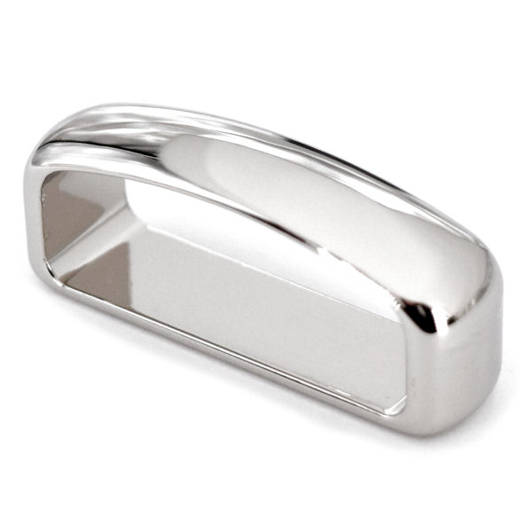 Gürtel-Schlaufe 35 mm | nickel pol. Gürtel-Schlaufe 35 mm | nickel pol.