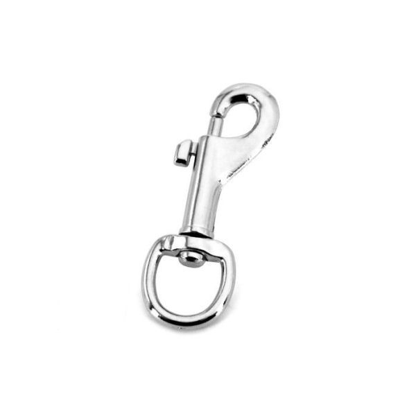 Bolzen-Karabinerhaken für 11 mm | vernickelt
